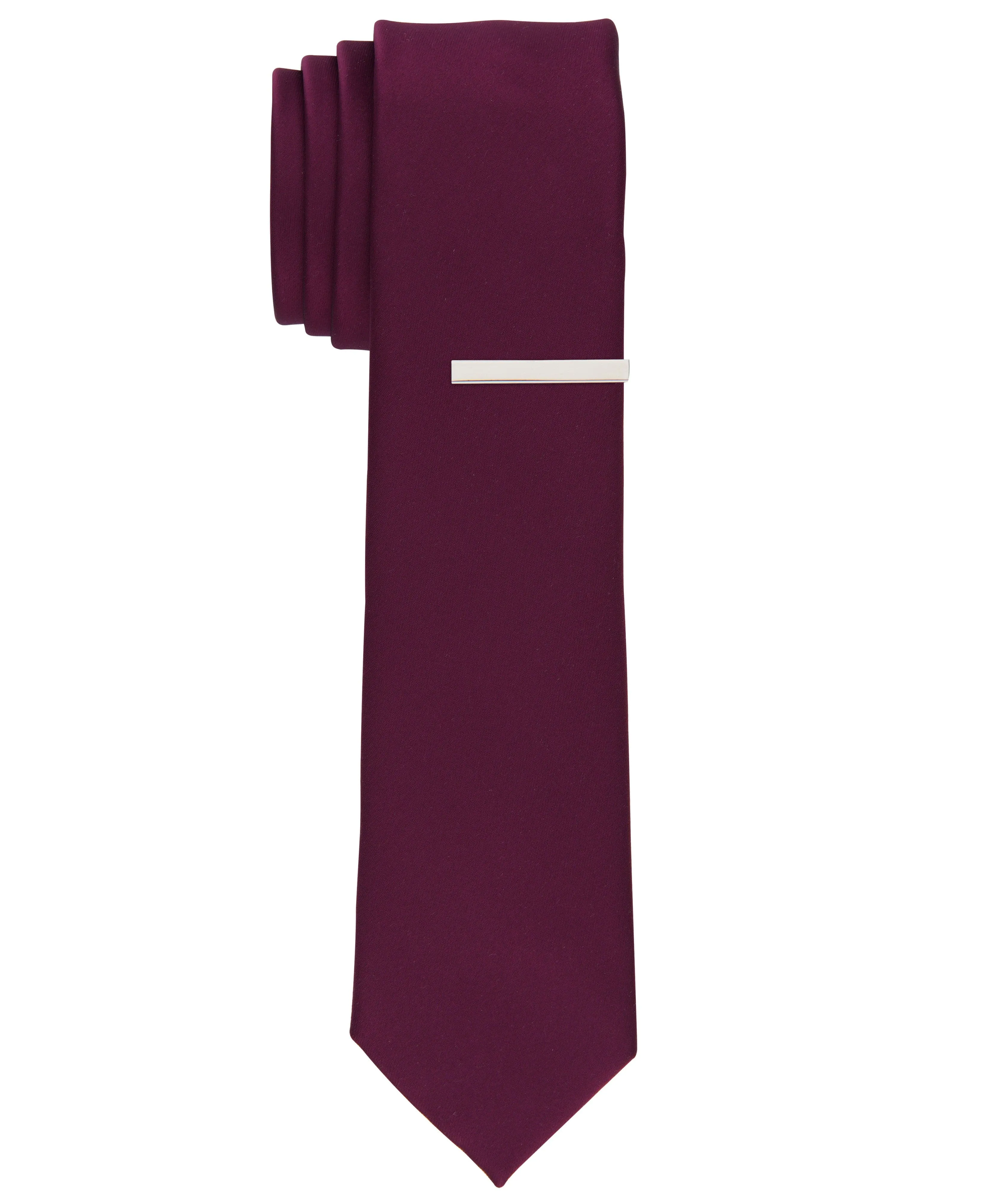 Sateen Slim Tie sold by Perry Ellis
