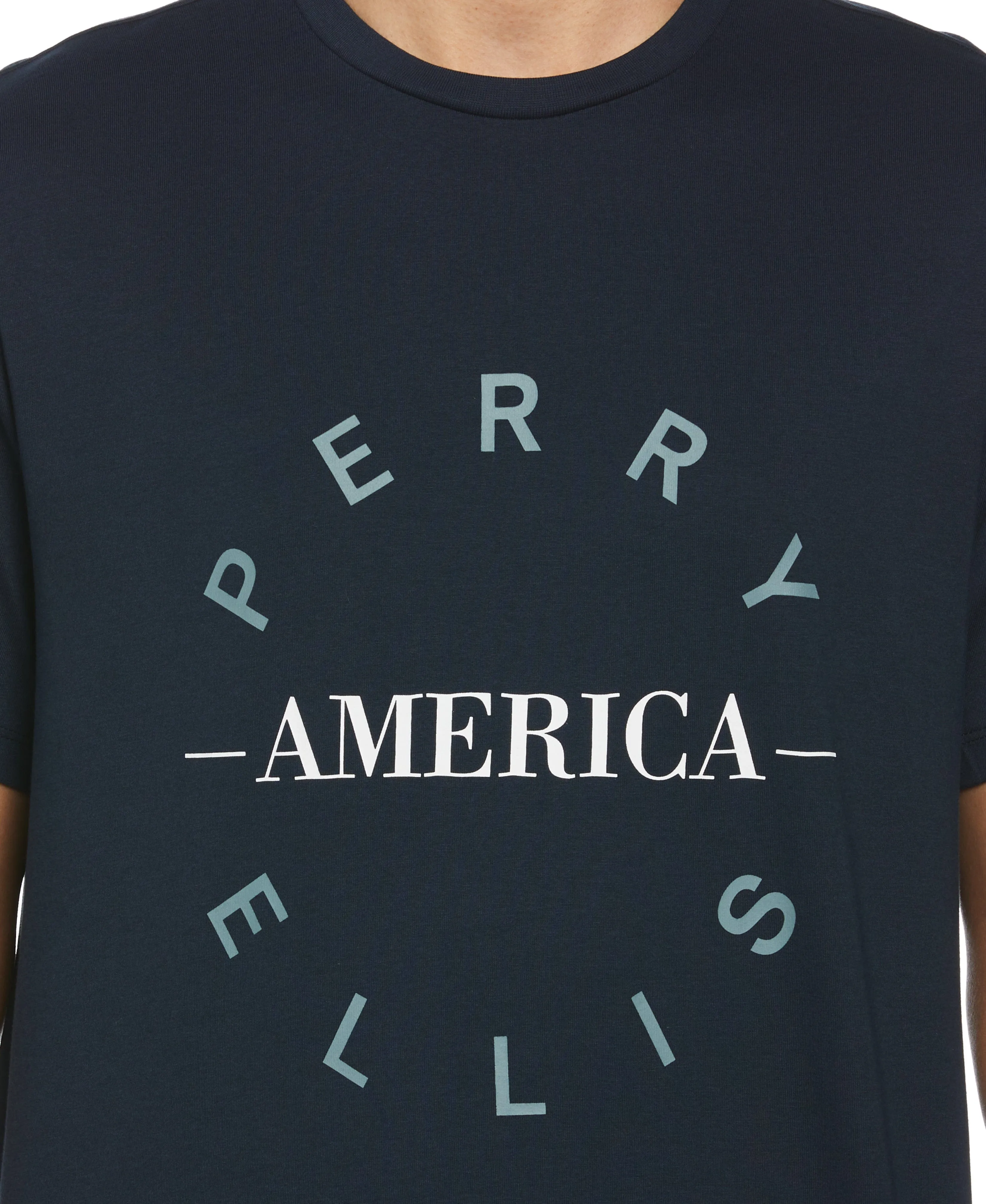 Circle Graphic T-Shirt sold by Perry Ellis product image thumbnail 3