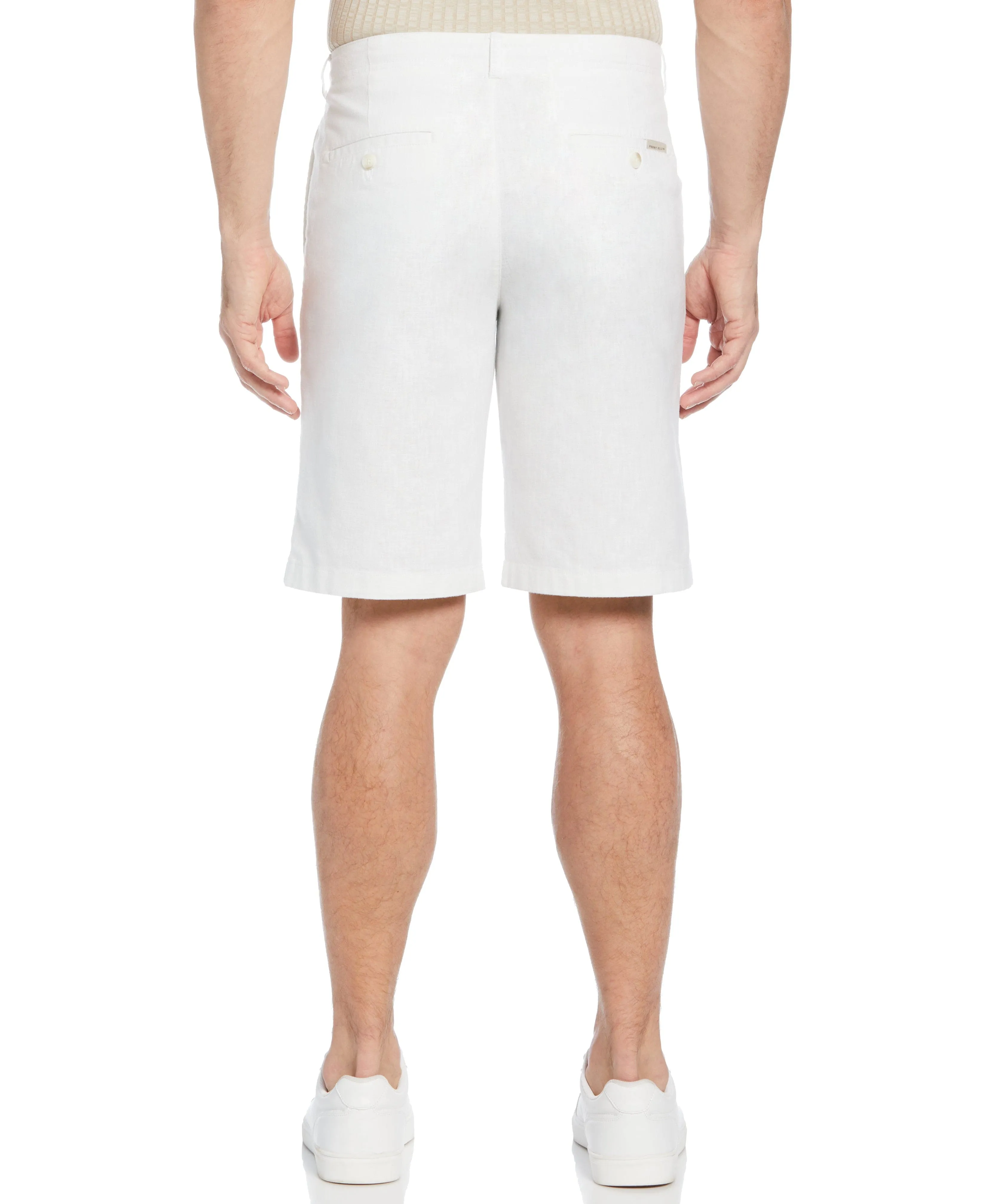 Drawstring Linen Blend Stretch Short sold by Perry Ellis product image thumbnail 2