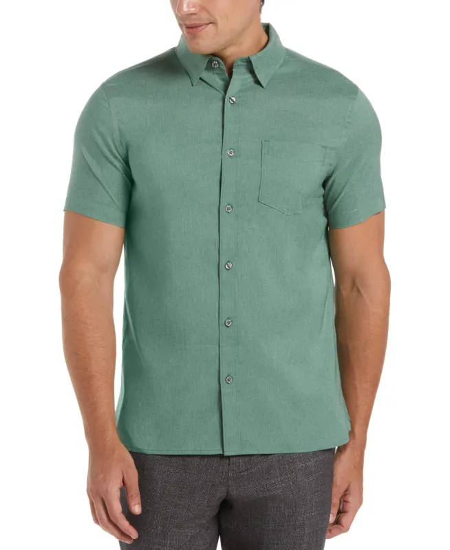 Total Stretch Slim Fit Heather Shirt sold by Perry Ellis