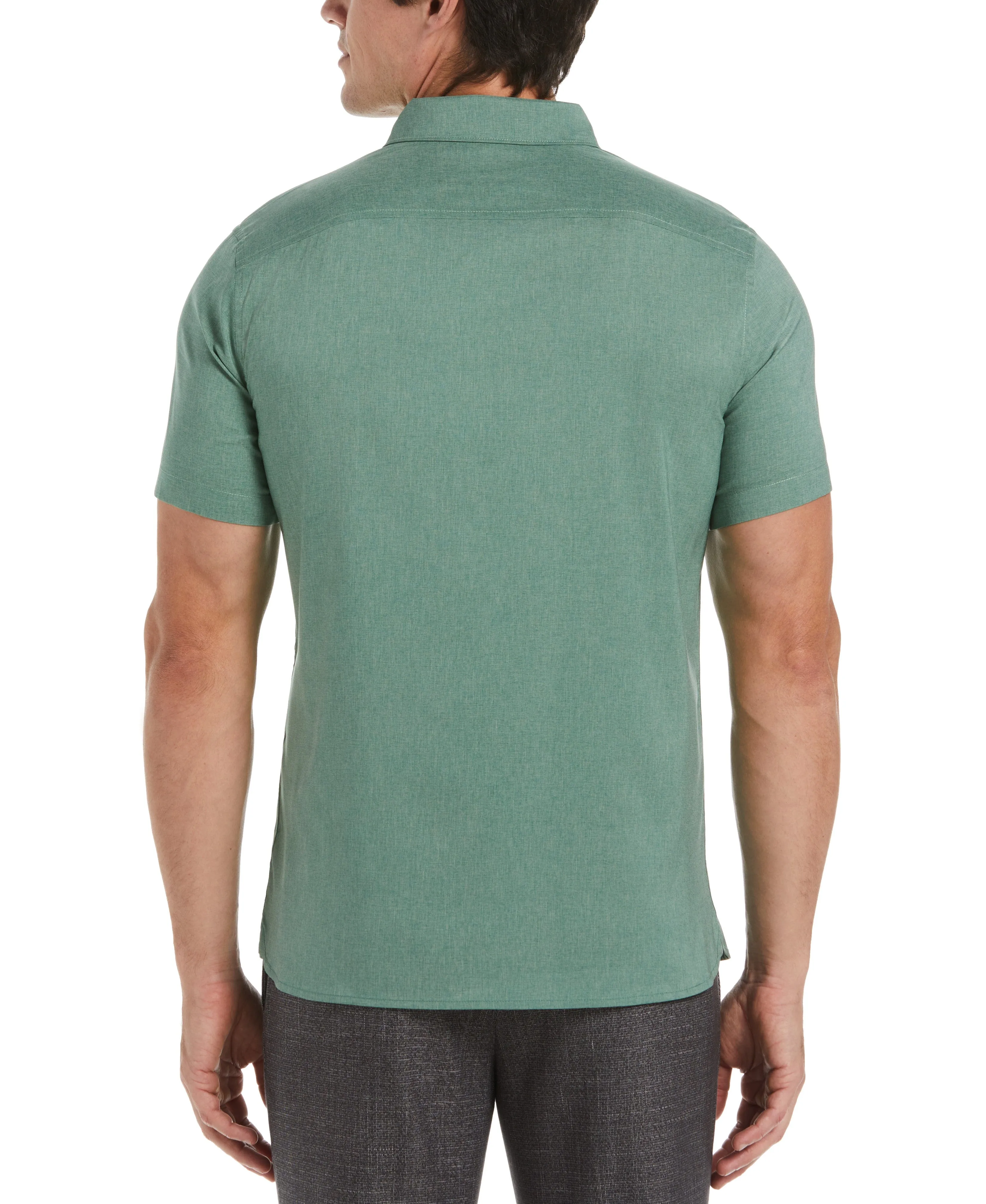 Total Stretch Slim Fit Heather Shirt sold by Perry Ellis product image thumbnail 2