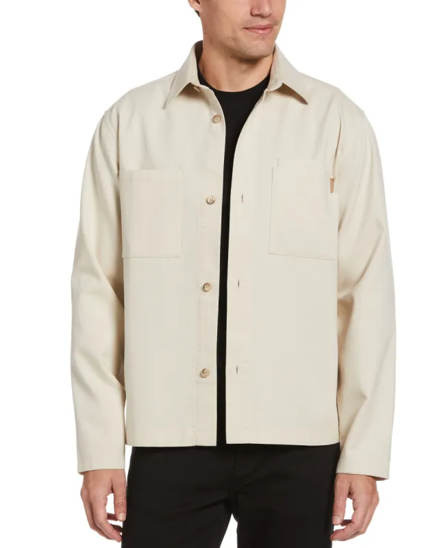 Textured Cotton Jacket sold by Perry Ellis