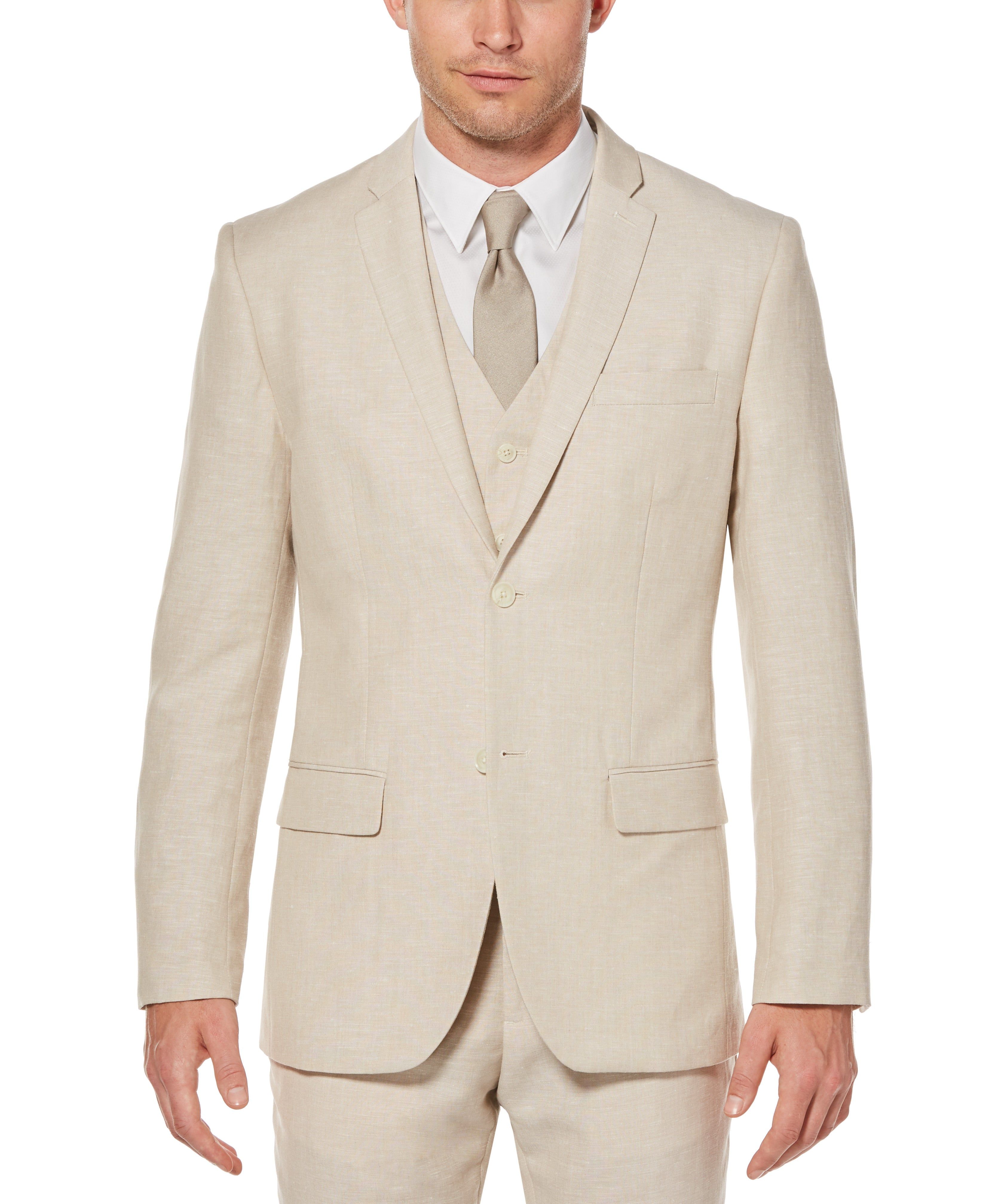 Slim Fit Performance Linen Suit Jacket sold by Perry Ellis
