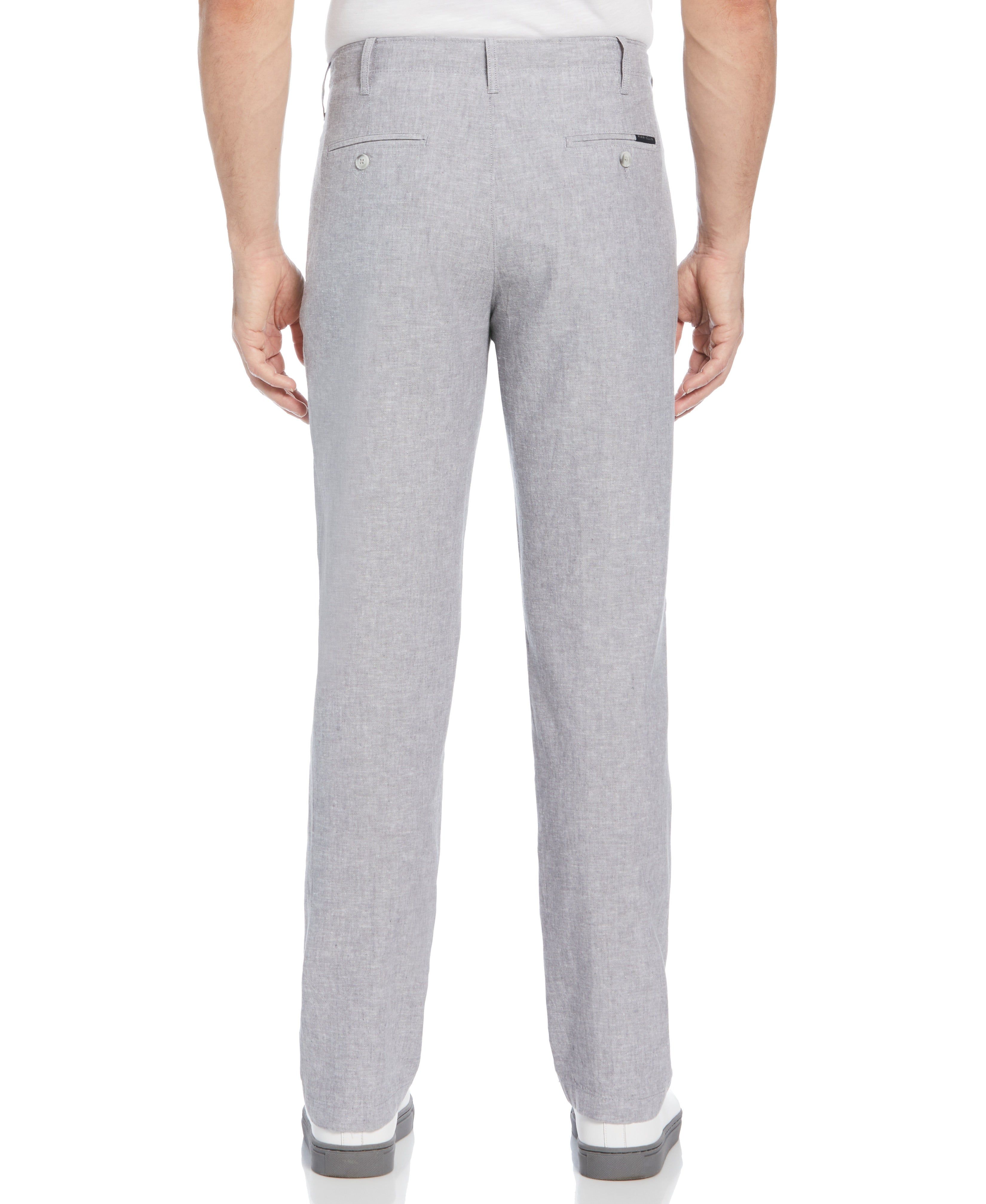 Linen Blend Drawstring Pant sold by Perry Ellis product image thumbnail 2