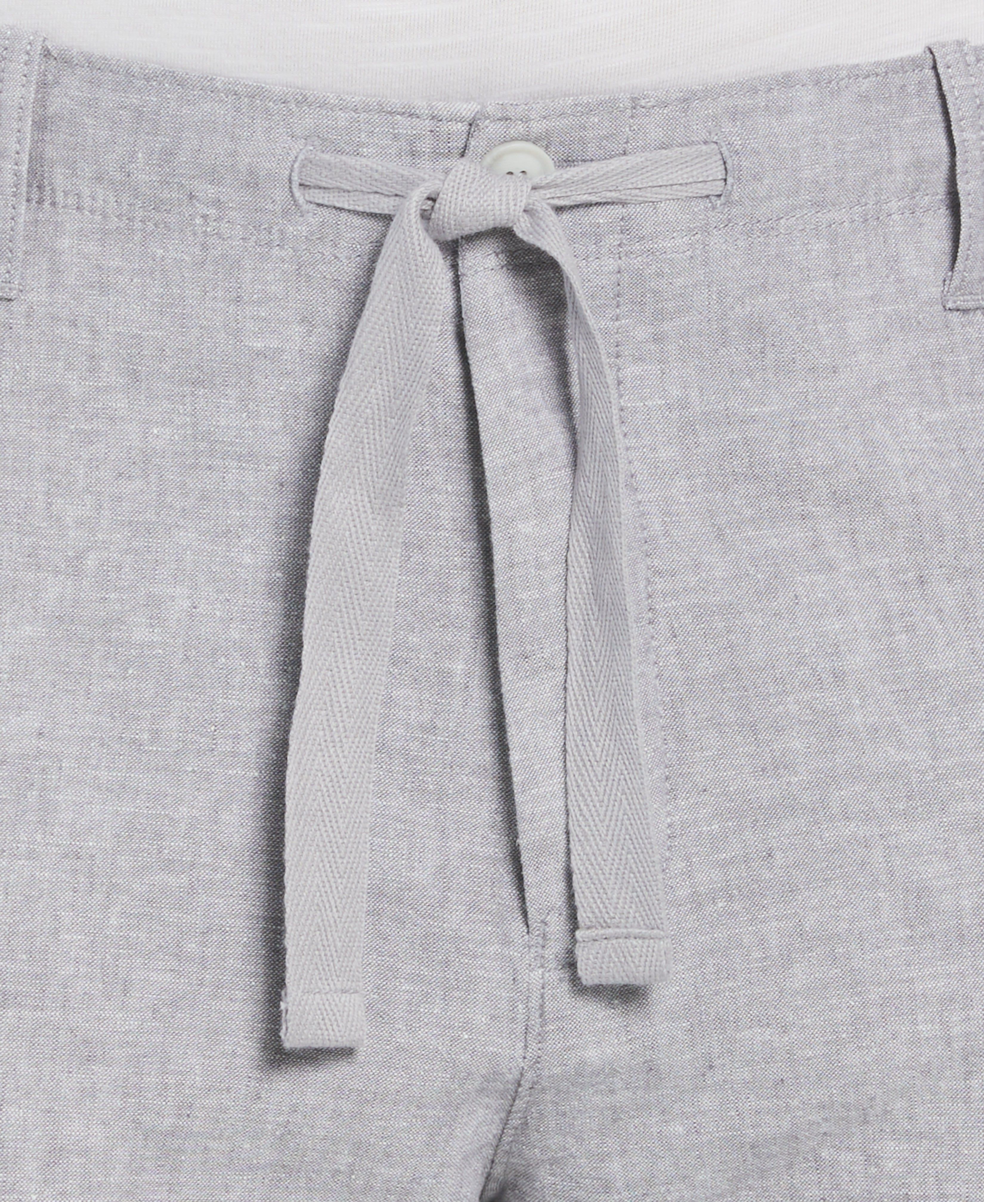 Linen Blend Drawstring Pant sold by Perry Ellis product image thumbnail 3