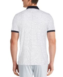Color Block Collar Polo sold by Perry Ellis
