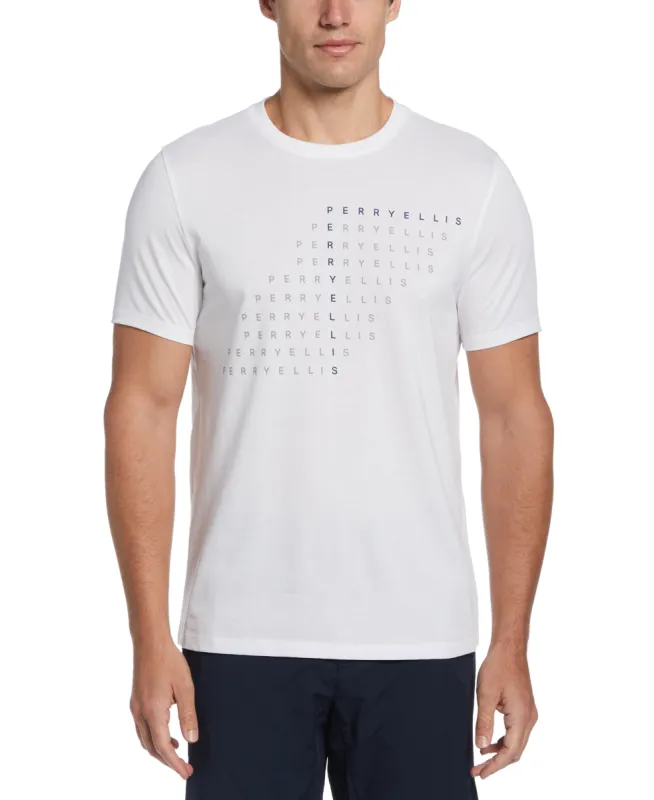 Logo Cotton Tee sold by Perry Ellis