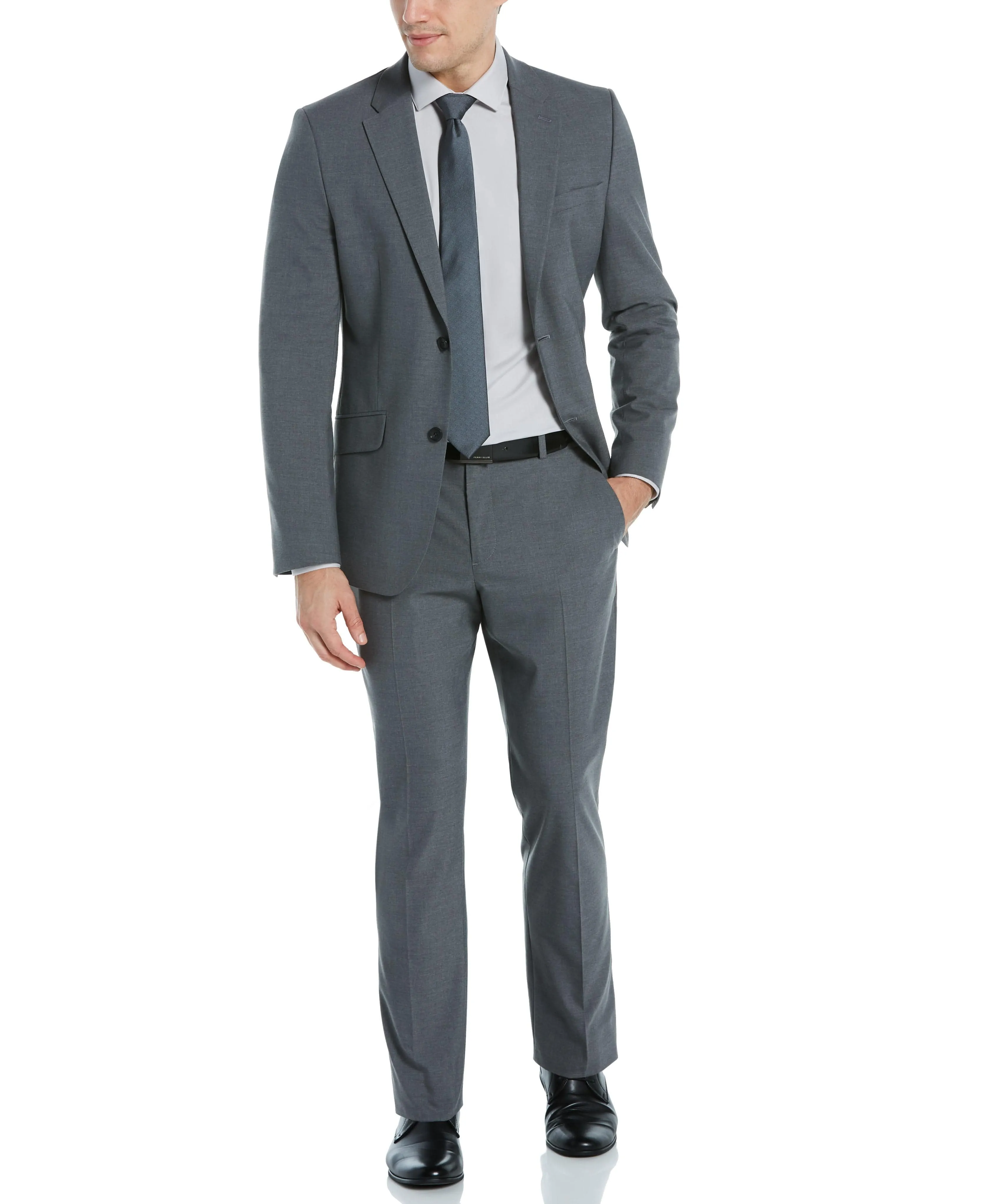 Slim Fit Solid Suit Jacket sold by Perry Ellis product image thumbnail 5