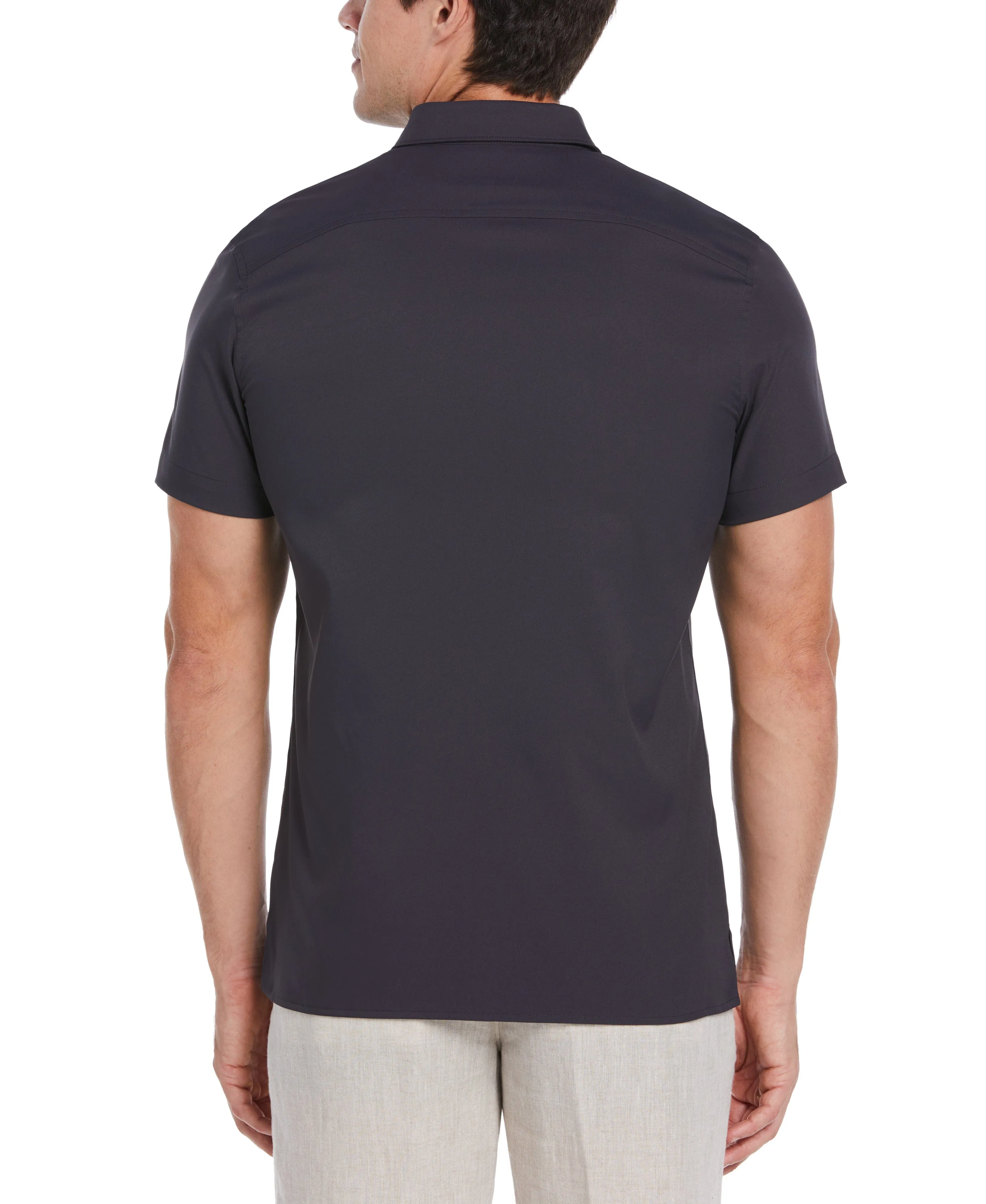 Slim Fit Total Stretch Solid Shirt sold by Perry Ellis product image thumbnail 2