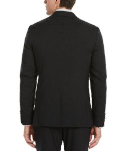 Slim Fit Charcoal Stretch Wool Blend Suit Jacket sold by Perry Ellis