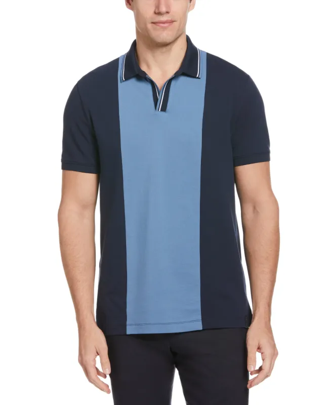 Color Block Polo sold by Perry Ellis