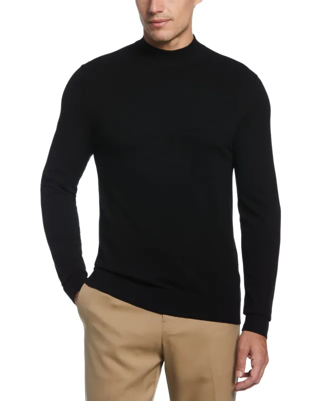 Tech Knit Mock Neck Pullover Sweater sold by Perry Ellis