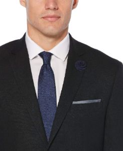 2 Piece Very Slim Fit Subtle Textured Suit sold by Perry Ellis