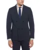 Slim Fit Double Breasted Navy Pinstripe Suit sold by Perry Ellis