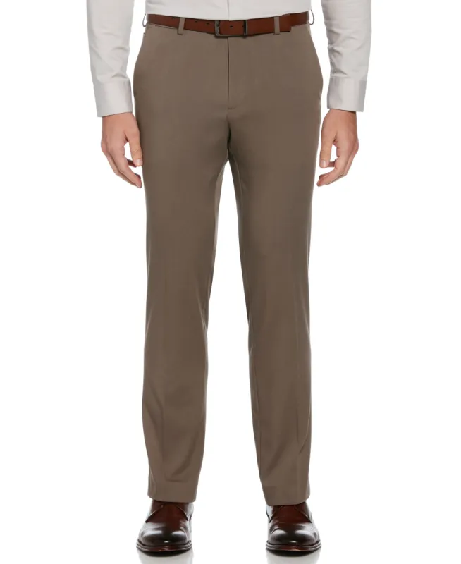 Slim Fit Herringbone Flat Front Suit Pant sold by Perry Ellis