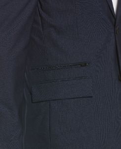 Slim Fit Packable Stretch Tech Wool Suit Jacket sold by Perry Ellis