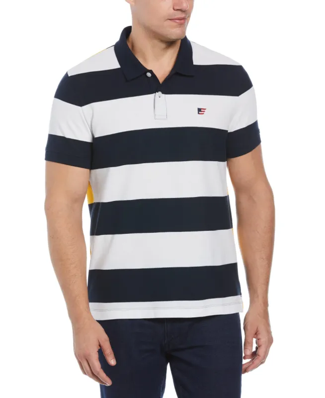 Striped Nautical Polo sold by Perry Ellis