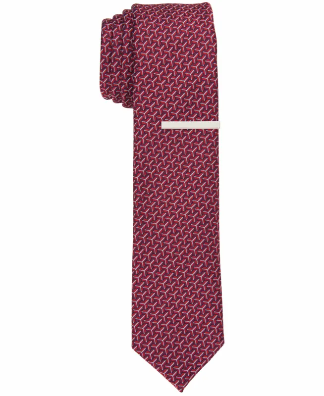 Rova Geo Slim Tie sold by Perry Ellis