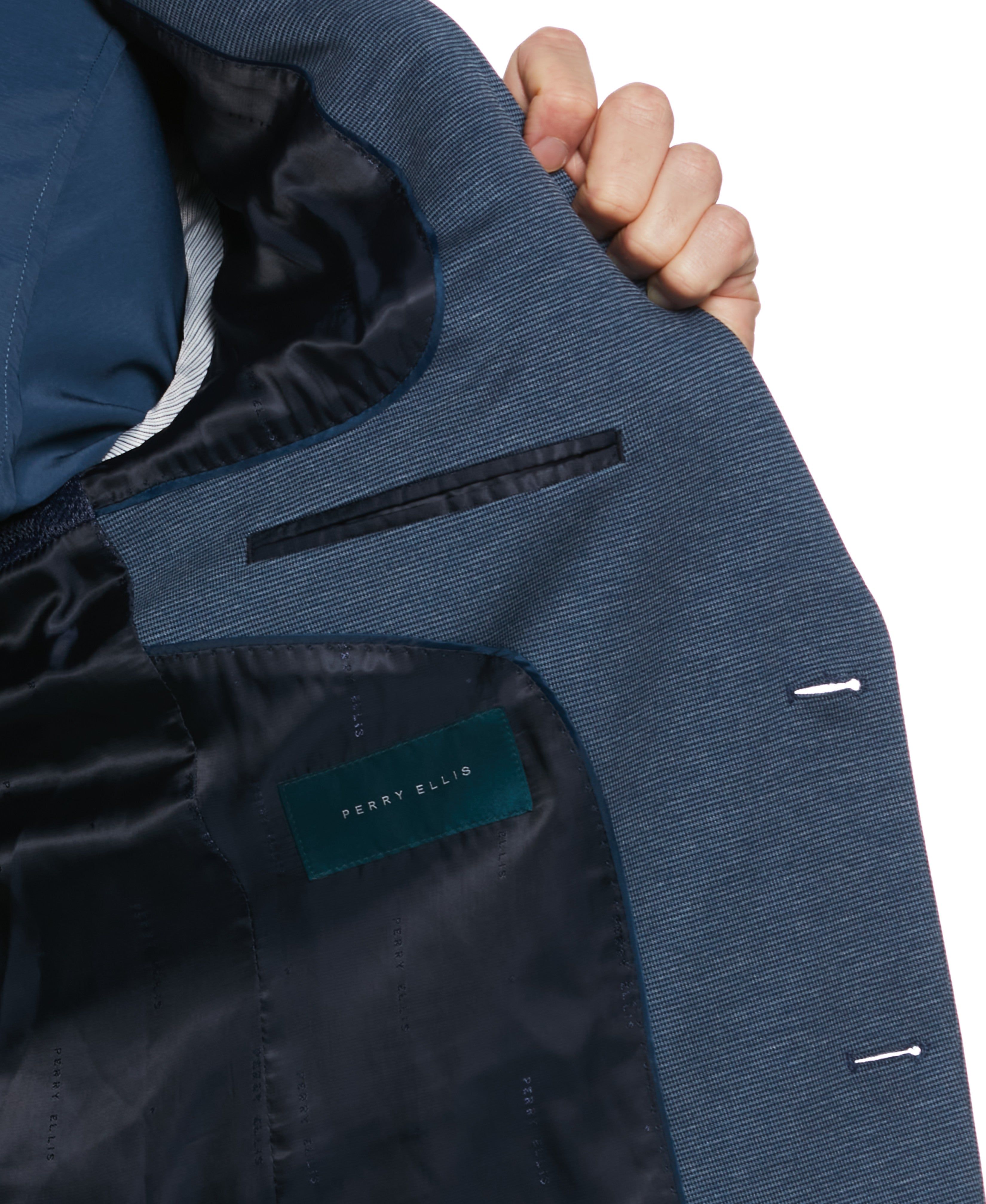 Slim Fit Neat Knit Ink Suit sold by Perry Ellis product image thumbnail 6