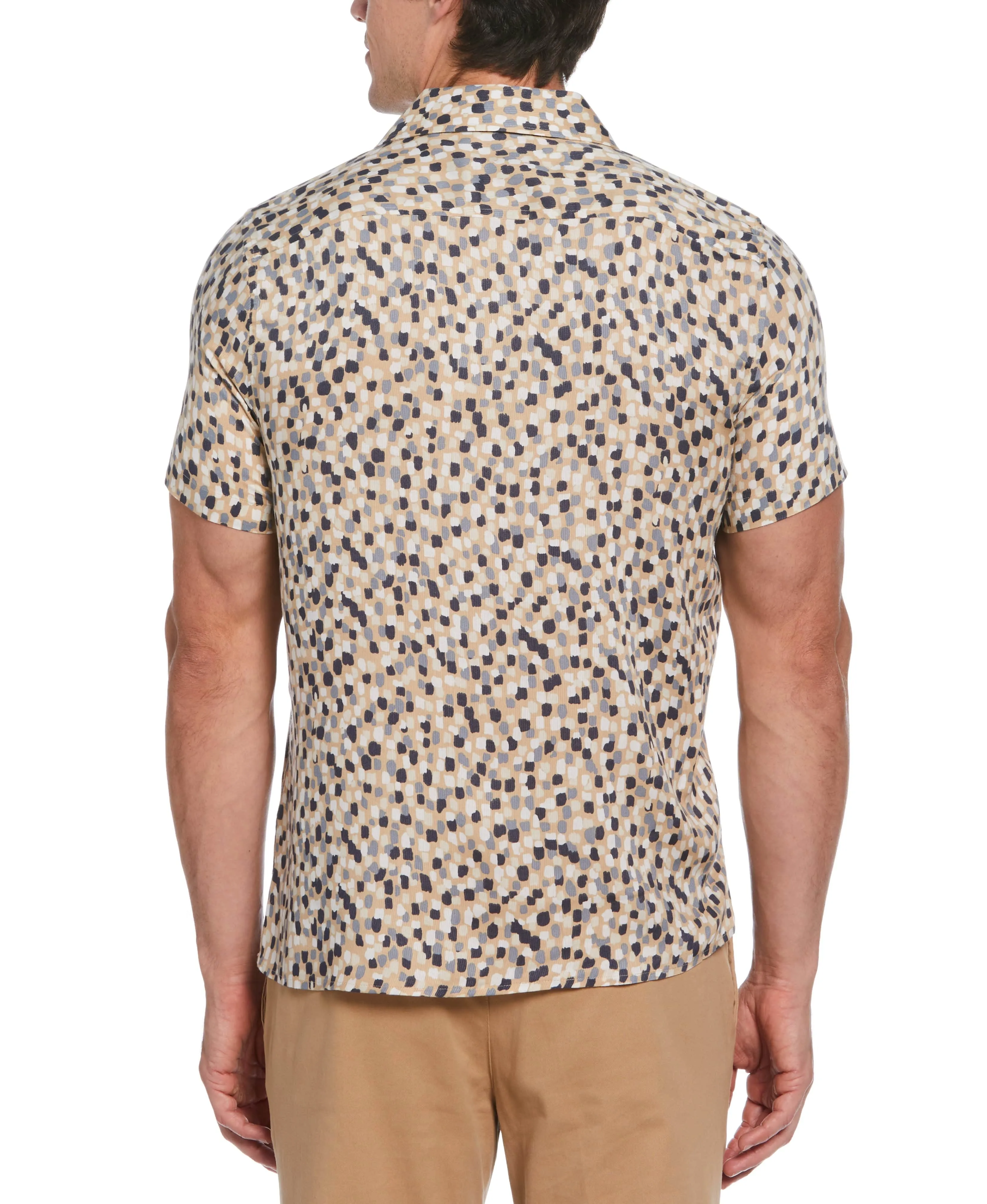 Confetti Print Camp Soft Shirt sold by Perry Ellis product image thumbnail 2