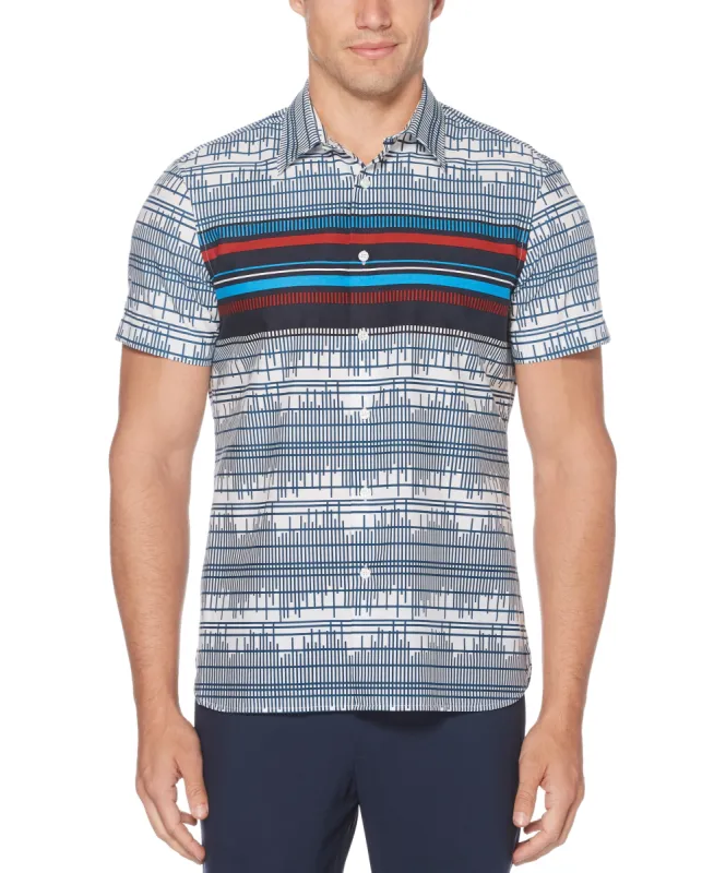 Engineered Print Shirt sold by Perry Ellis