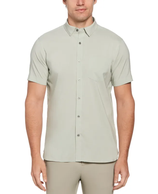 Total Stretch Slim Fit Heather Shirt sold by Perry Ellis