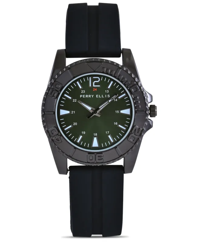 Silicone Strap Sport Watch sold by Perry Ellis
