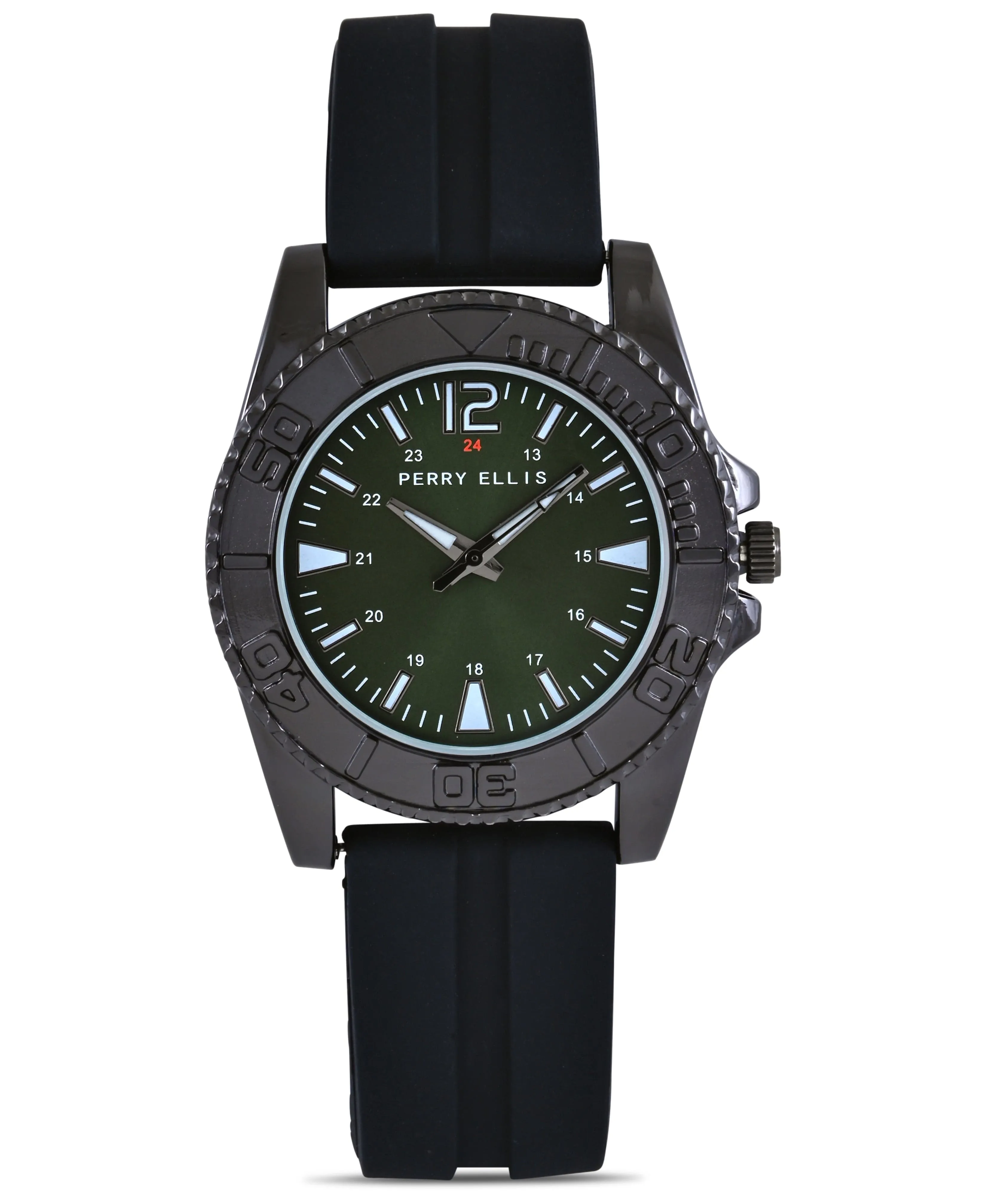 Silicone Strap Sport Watch sold by Perry Ellis