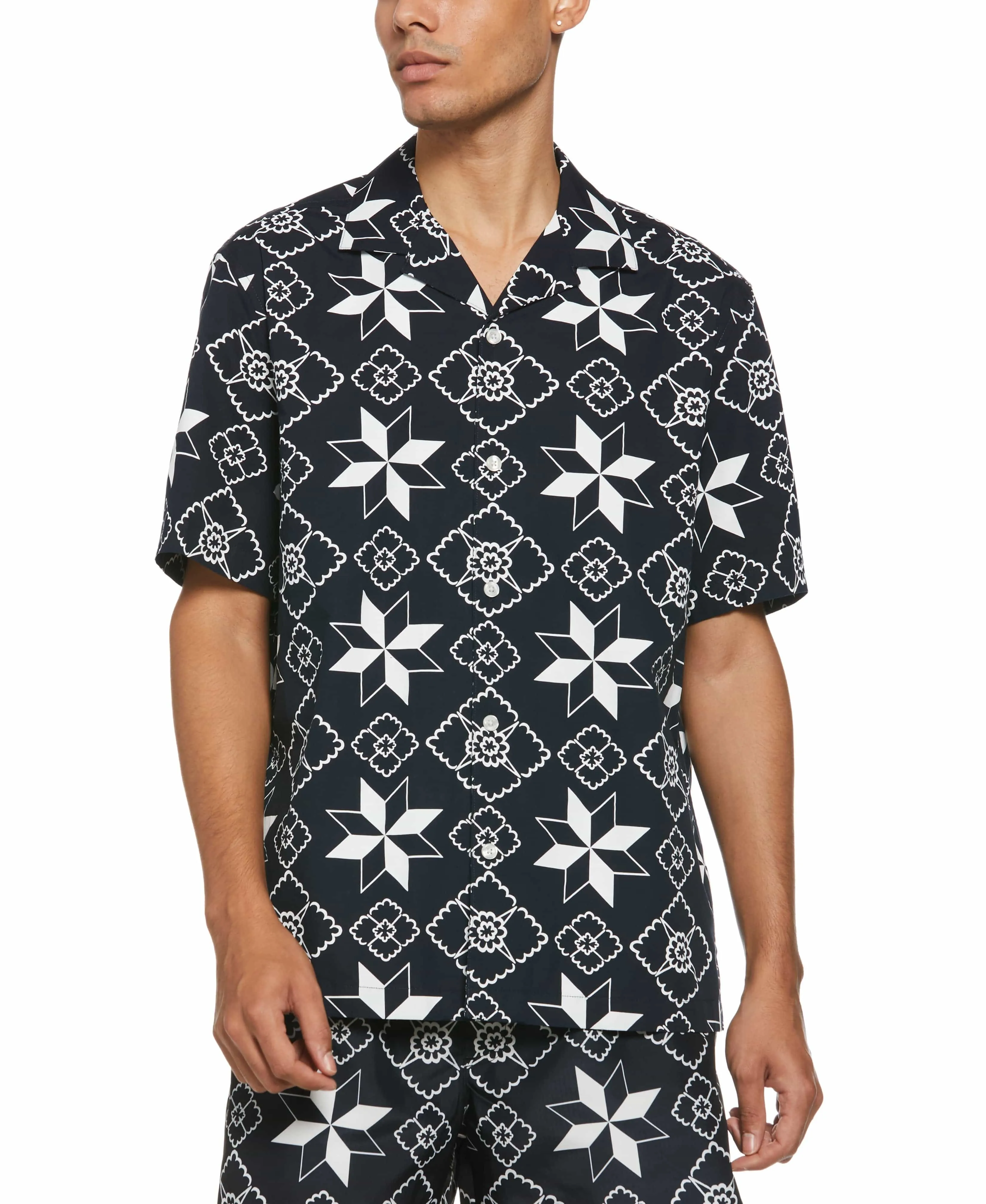 Short Sleeve Star Shirt sold by Perry Ellis