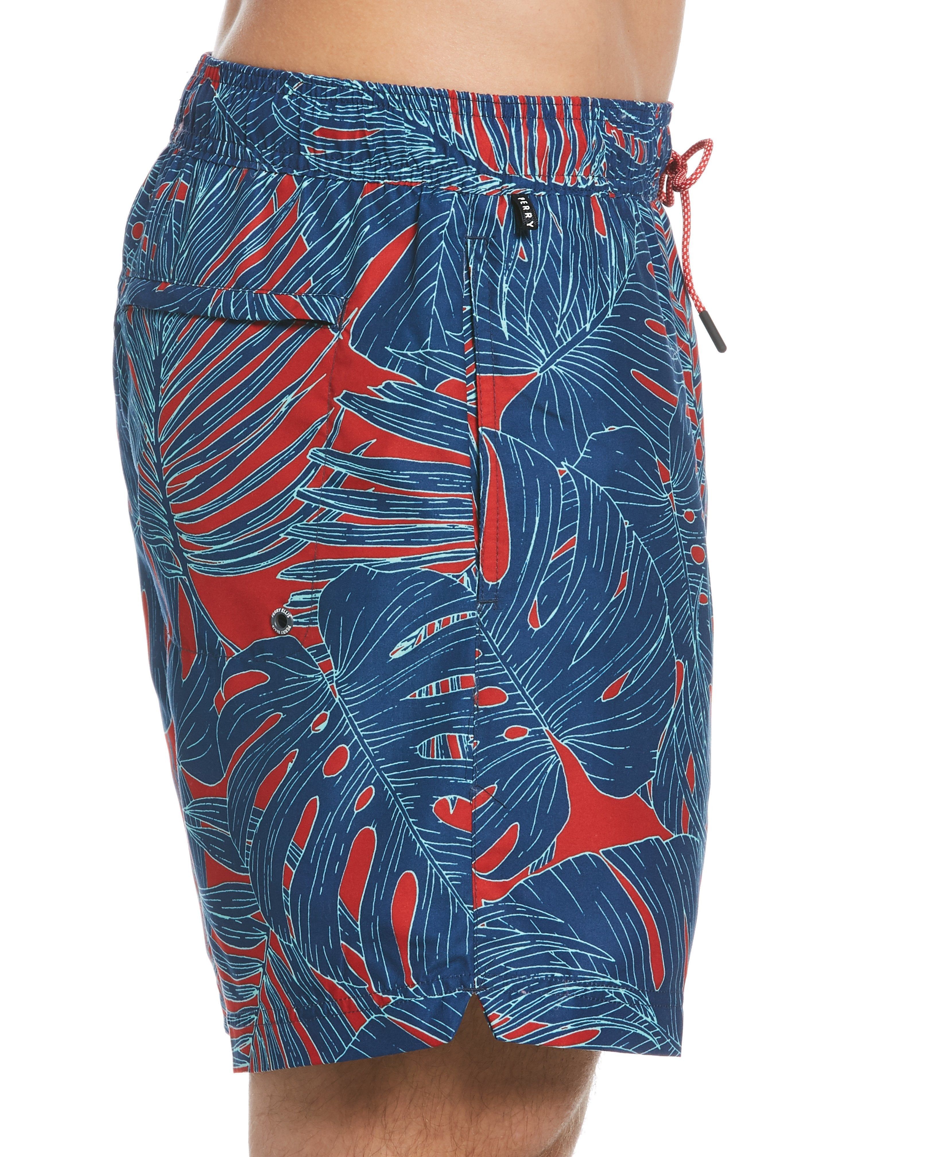 Palm Print Swim Short sold by Perry Ellis product image thumbnail 2