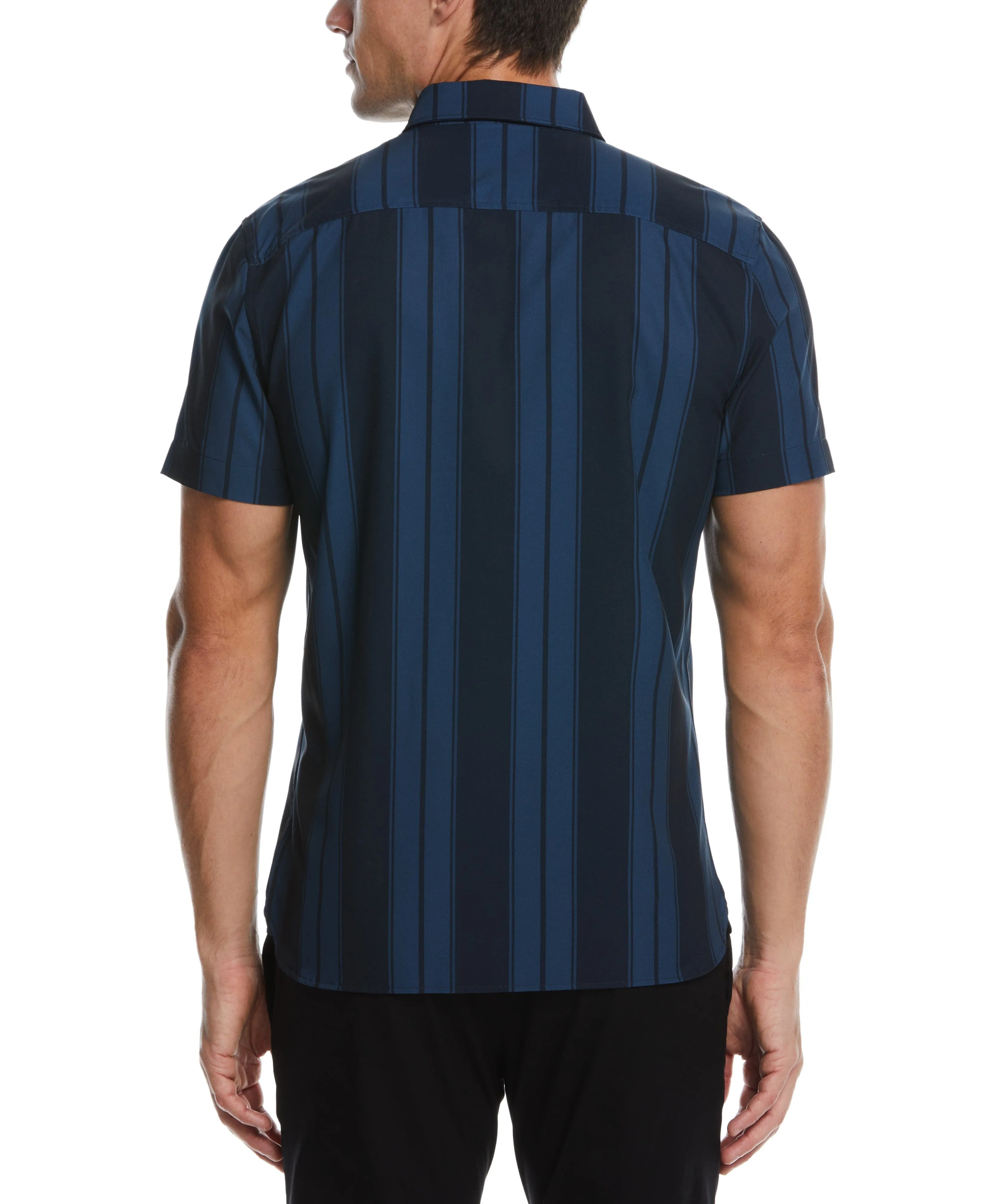 Total Stretch Slim Fit Stripe Shirt sold by Perry Ellis product image thumbnail 2