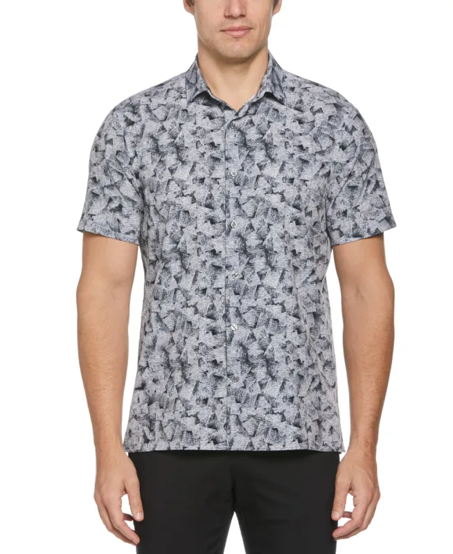 Total Stretch Stamp Brush Shirt sold by Perry Ellis