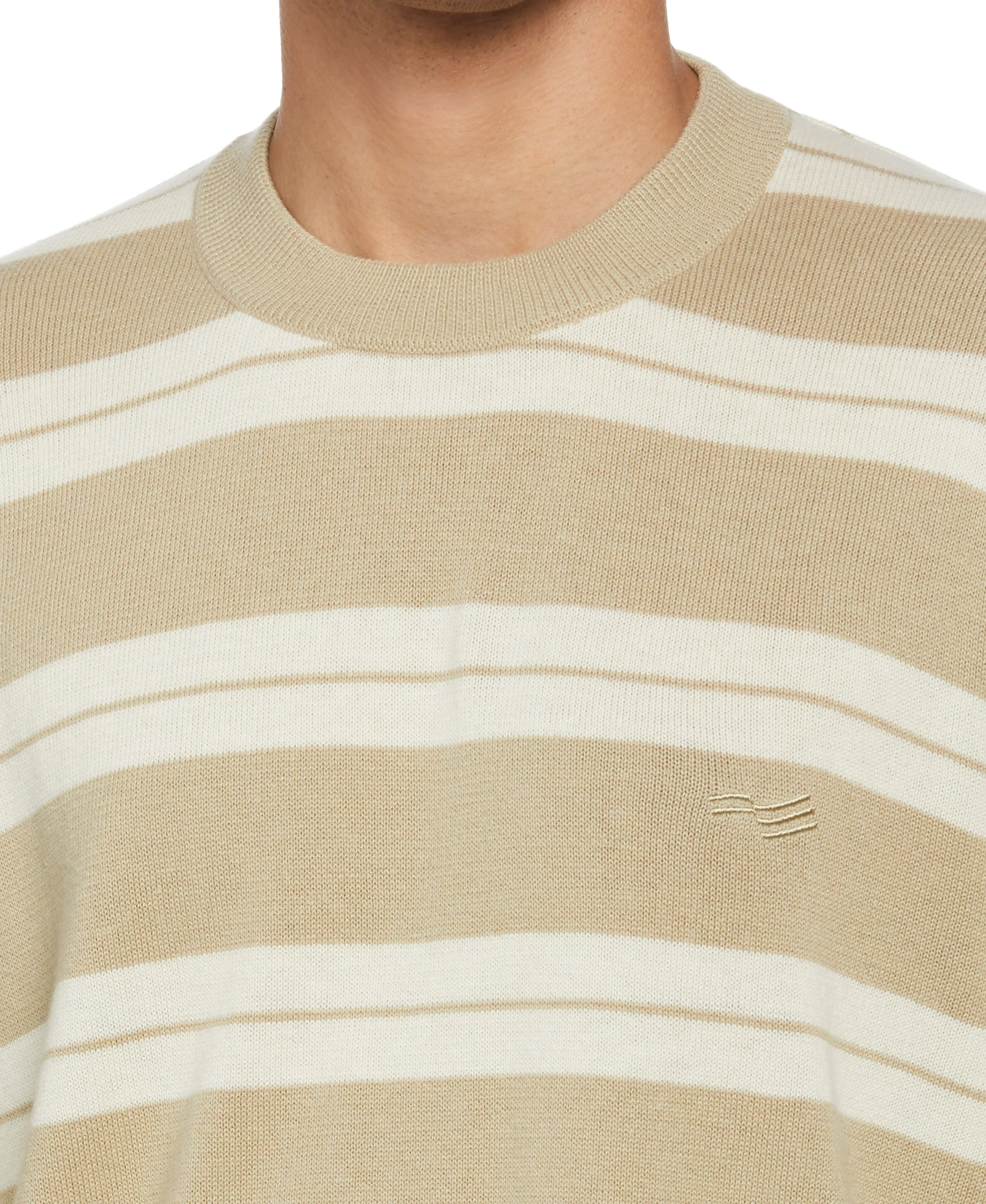 Logo Stripe Crew Sweater sold by Perry Ellis product image thumbnail 3
