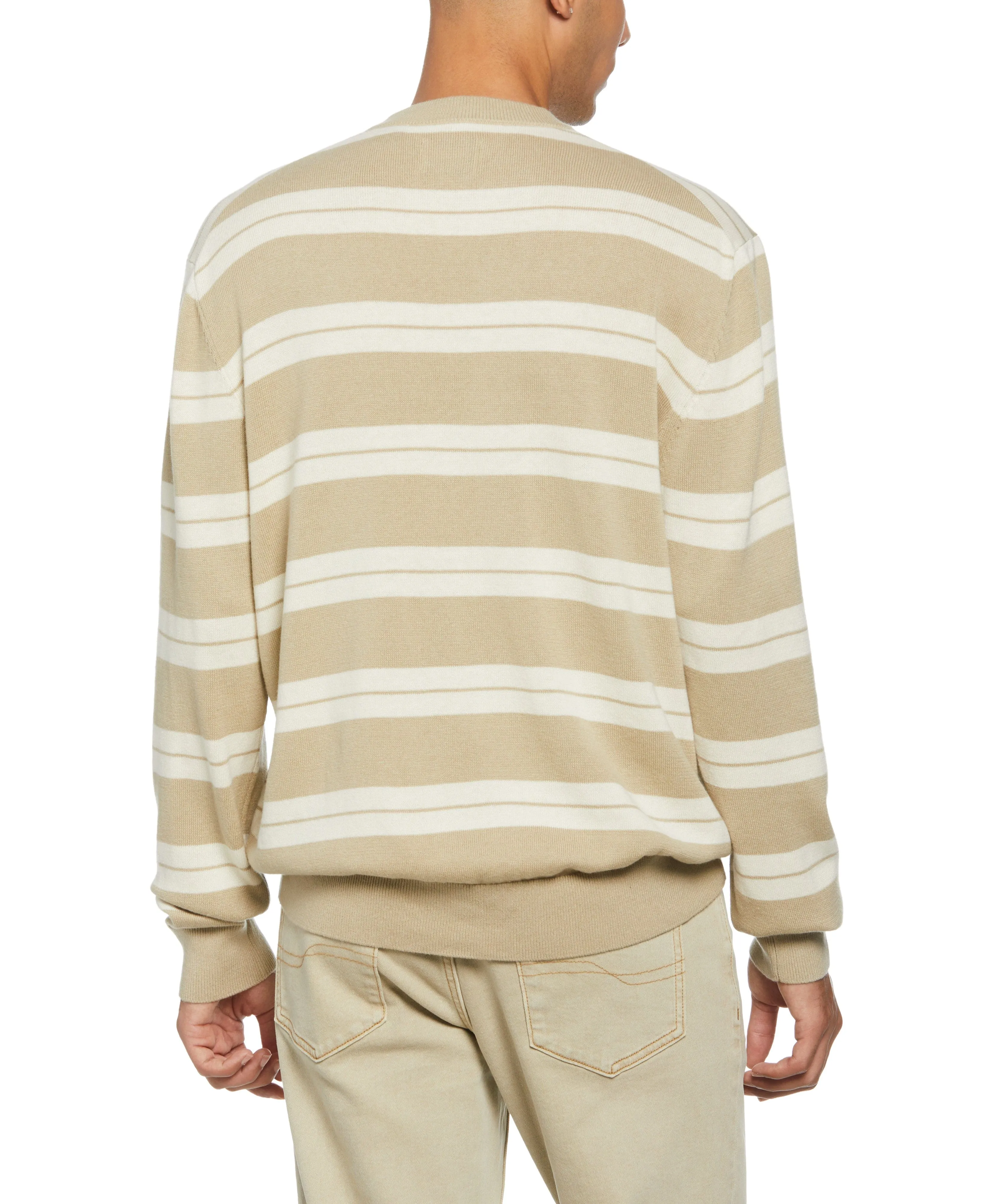 Logo Stripe Crew Sweater sold by Perry Ellis product image thumbnail 2