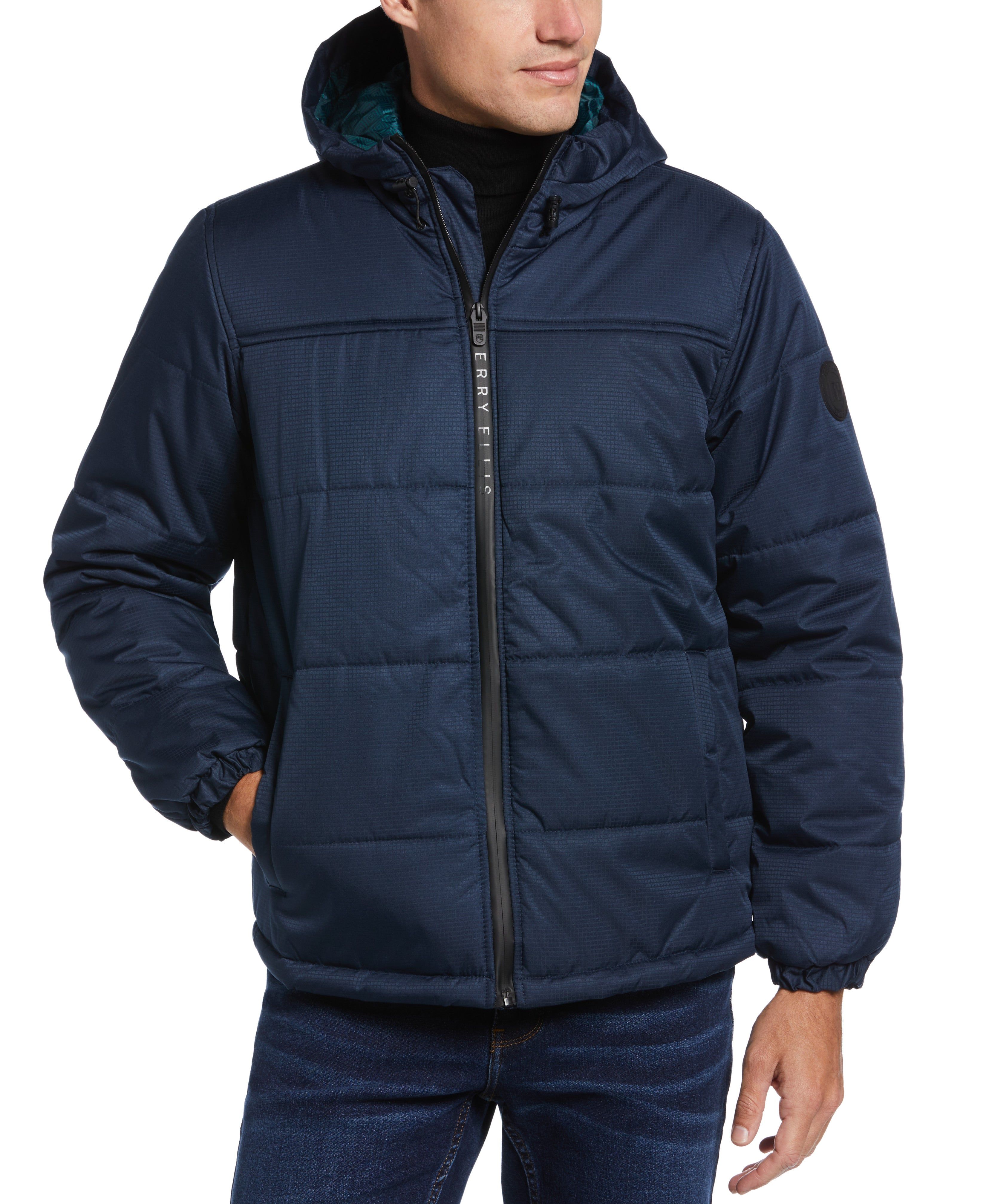 Ripstop Puffer Jacket sold by Perry Ellis
