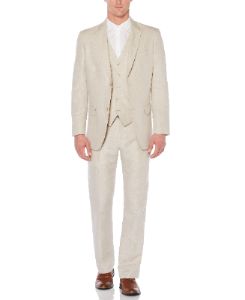 Linen Blend Herringbone Suit Jacket sold by Perry Ellis