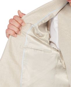 Linen Blend Herringbone Suit Jacket sold by Perry Ellis