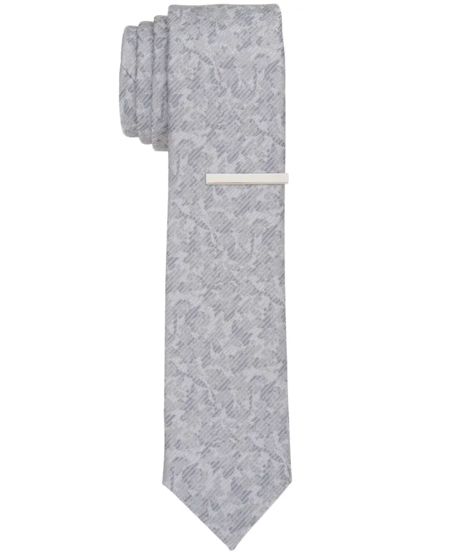 Ricey Floral Slim Tie sold by Perry Ellis