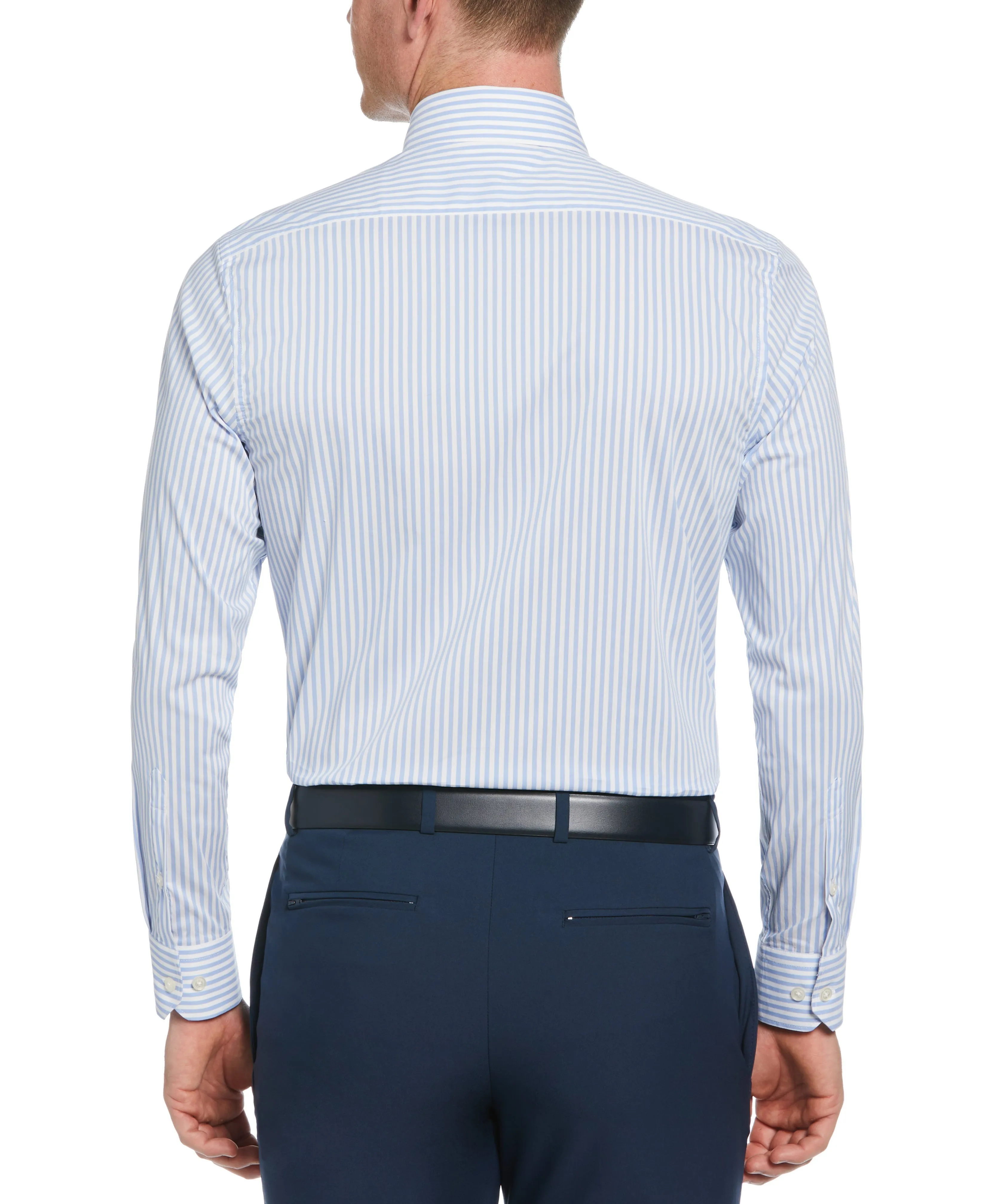 Slim Fit Striped Print Dress Shirt sold by Perry Ellis product image thumbnail 2