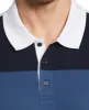 Pima Cotton Blend Color Block Polo sold by Perry Ellis