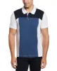 Pima Cotton Blend Color Block Polo sold by Perry Ellis