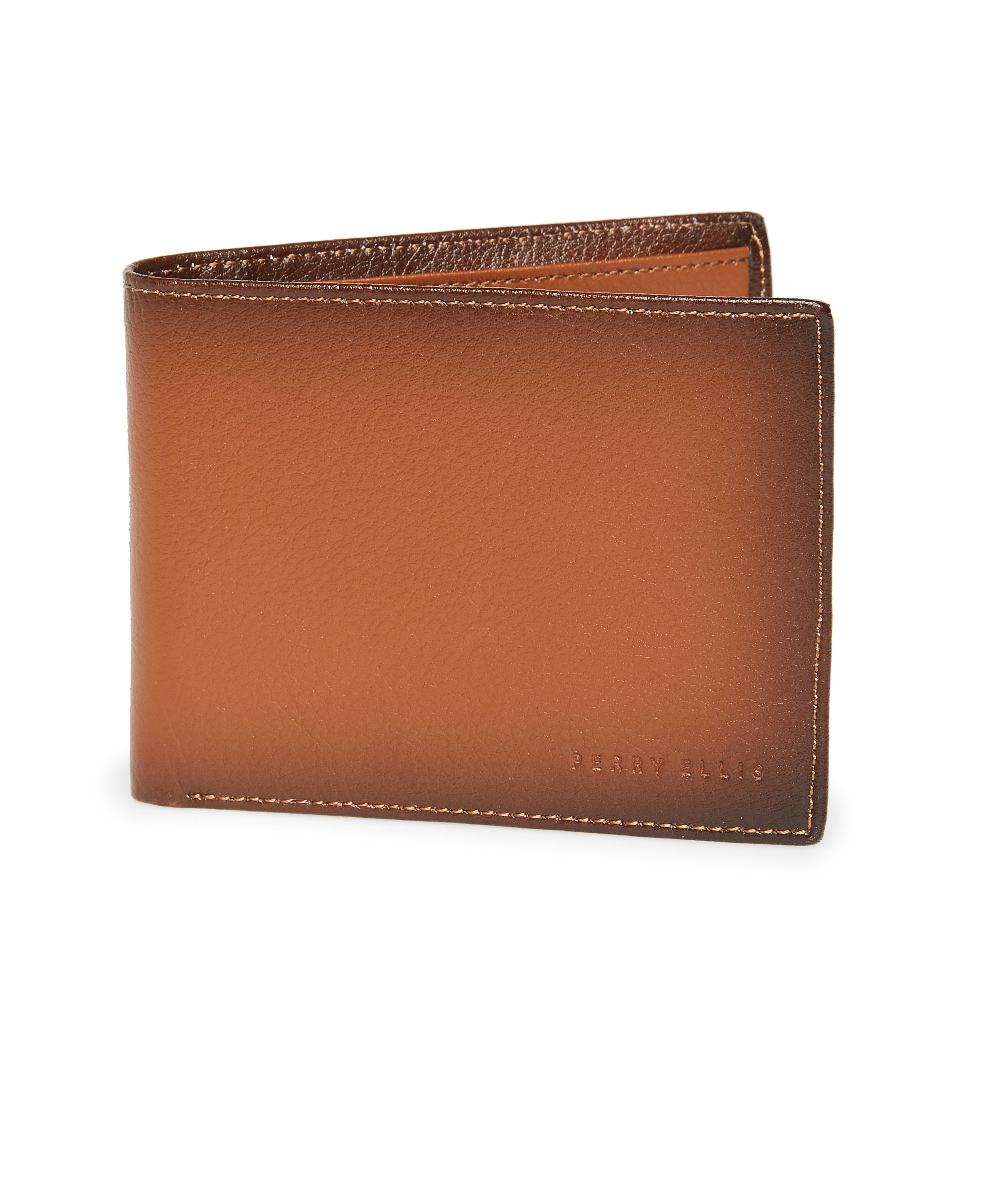 Leather Wallet sold by Perry Ellis