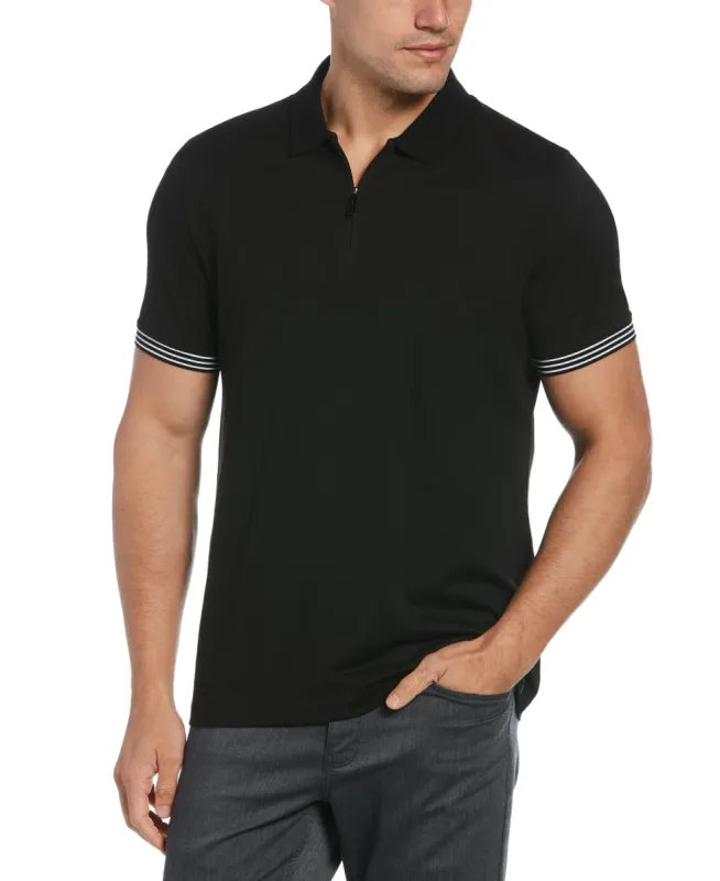 ICON Quarter Zip Polo sold by Perry Ellis