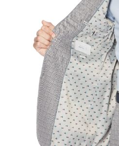 2 Piece Silver Check Suit sold by Perry Ellis