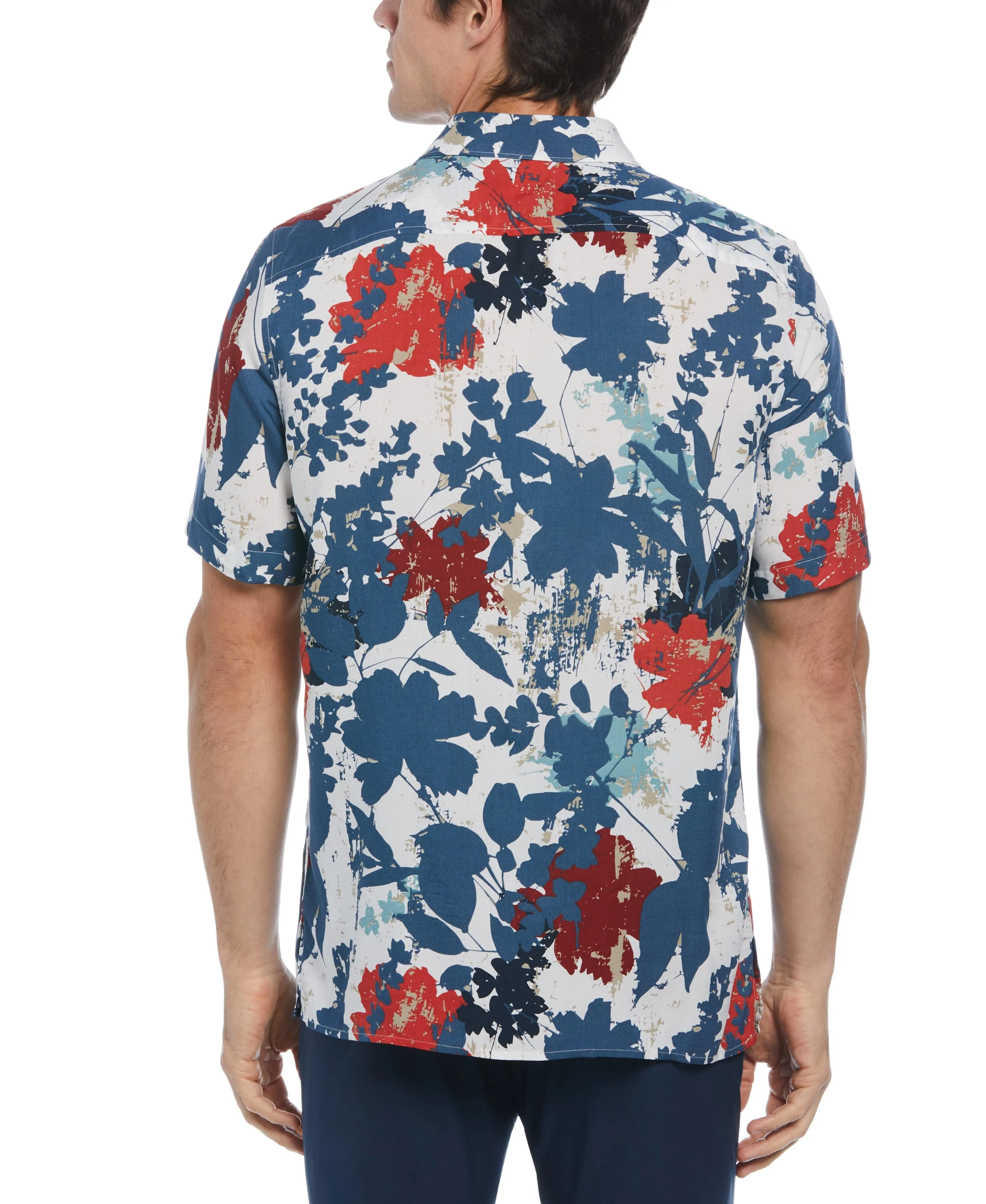 Floral Leaf Print Shirt sold by Perry Ellis product image thumbnail 2