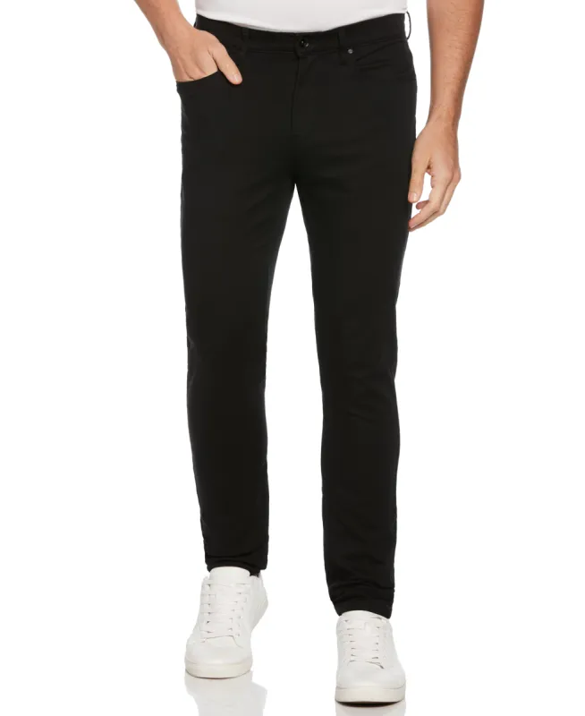 Skinny Fit Anywhere Five Pocket Pant sold by Perry Ellis