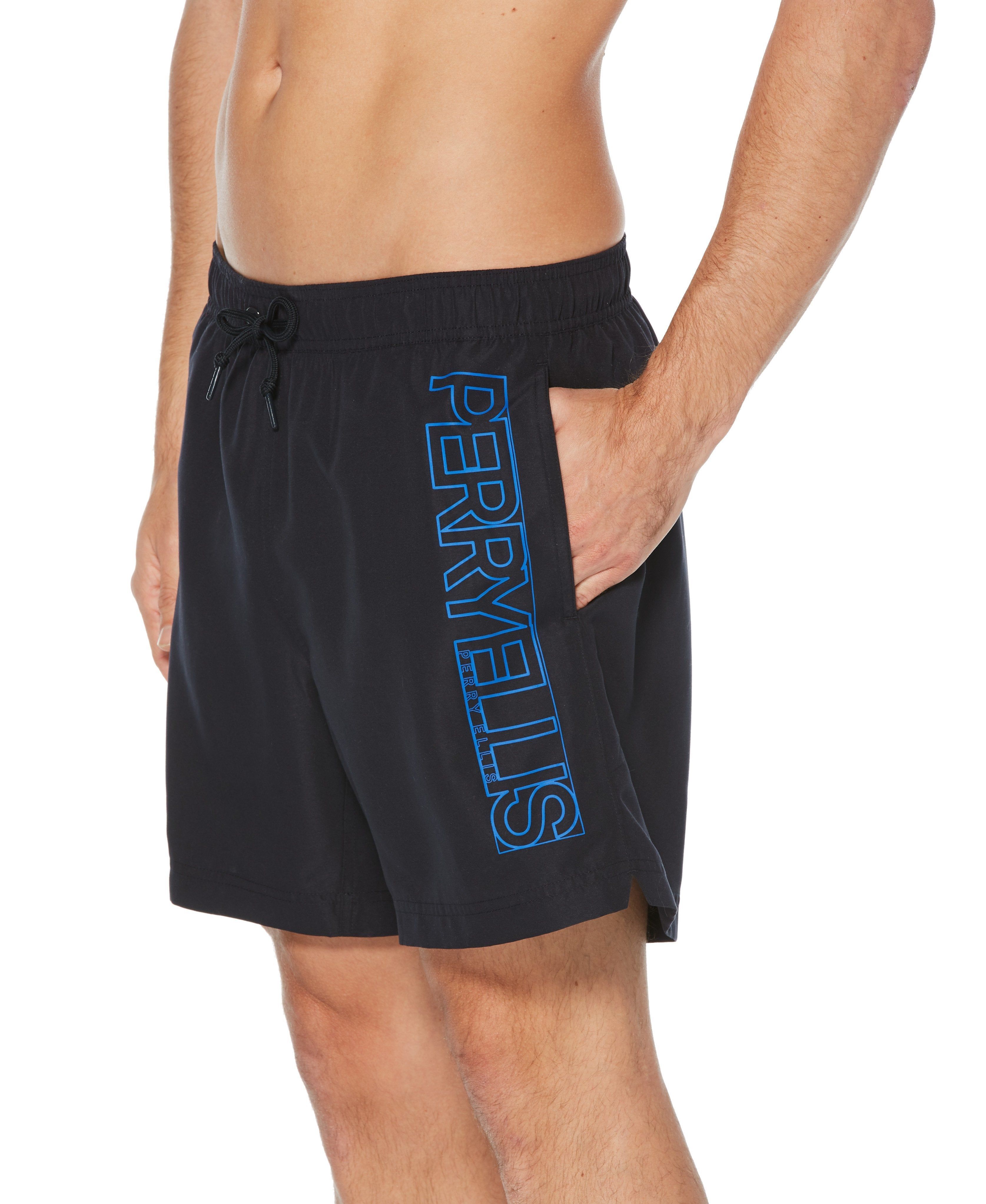 Side Stripe Logo Swim Short sold by Perry Ellis product image thumbnail 3