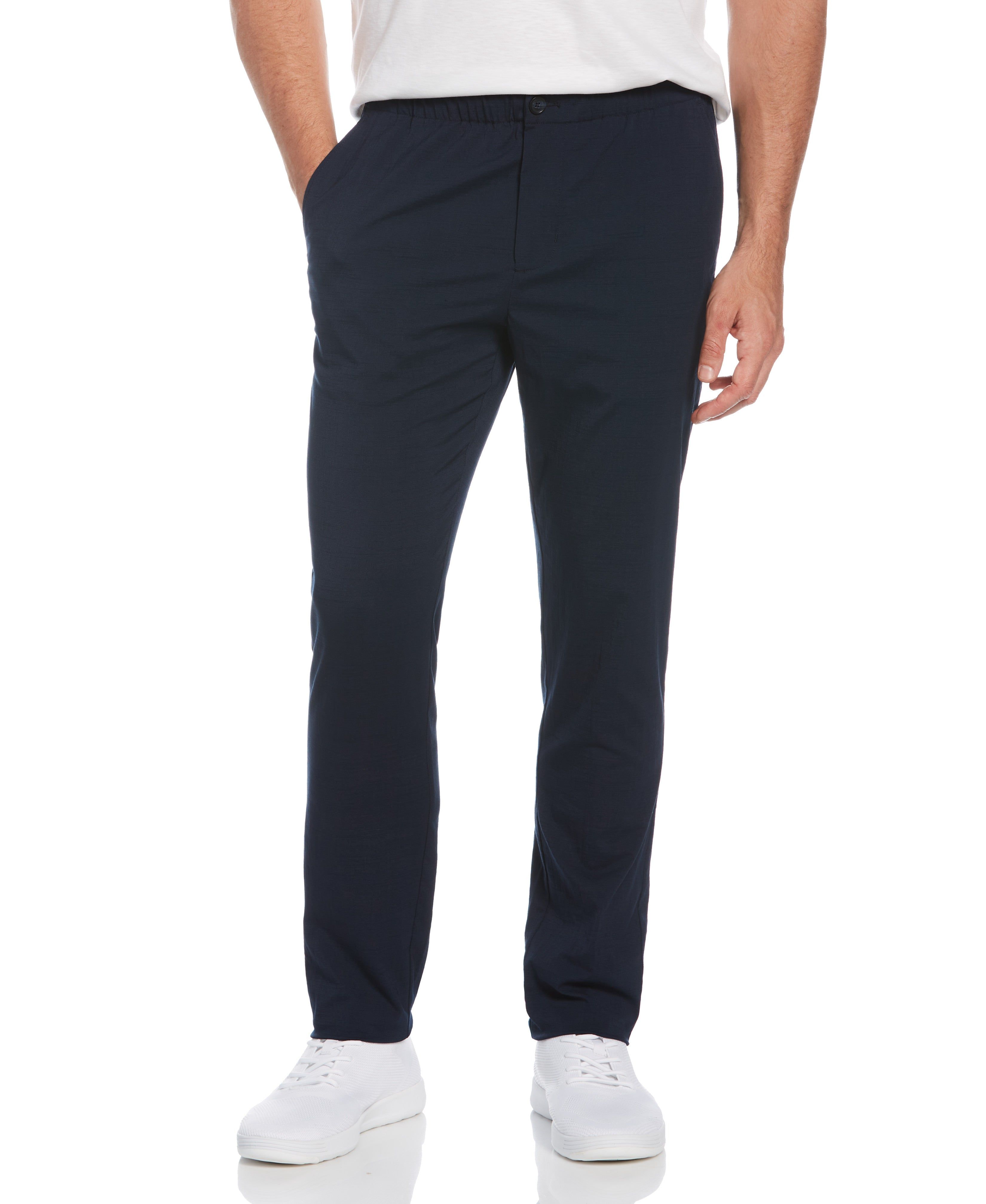 Textured Drawstring Stretch Jogger sold by Perry Ellis