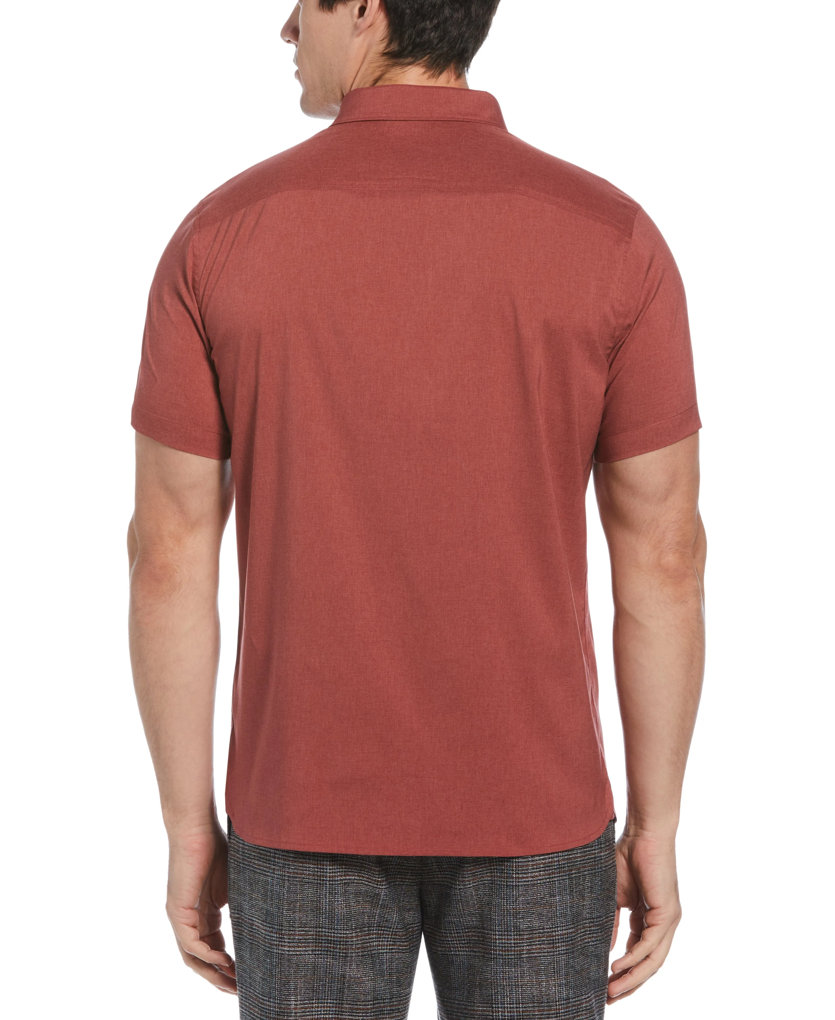 Big & Tall Total Stretch Heather Shirt sold by Perry Ellis product image thumbnail 2