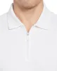 Ribbed Quarter Zip Polo sold by Perry Ellis
